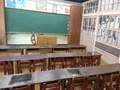 昭和３０年代の小学校の教室